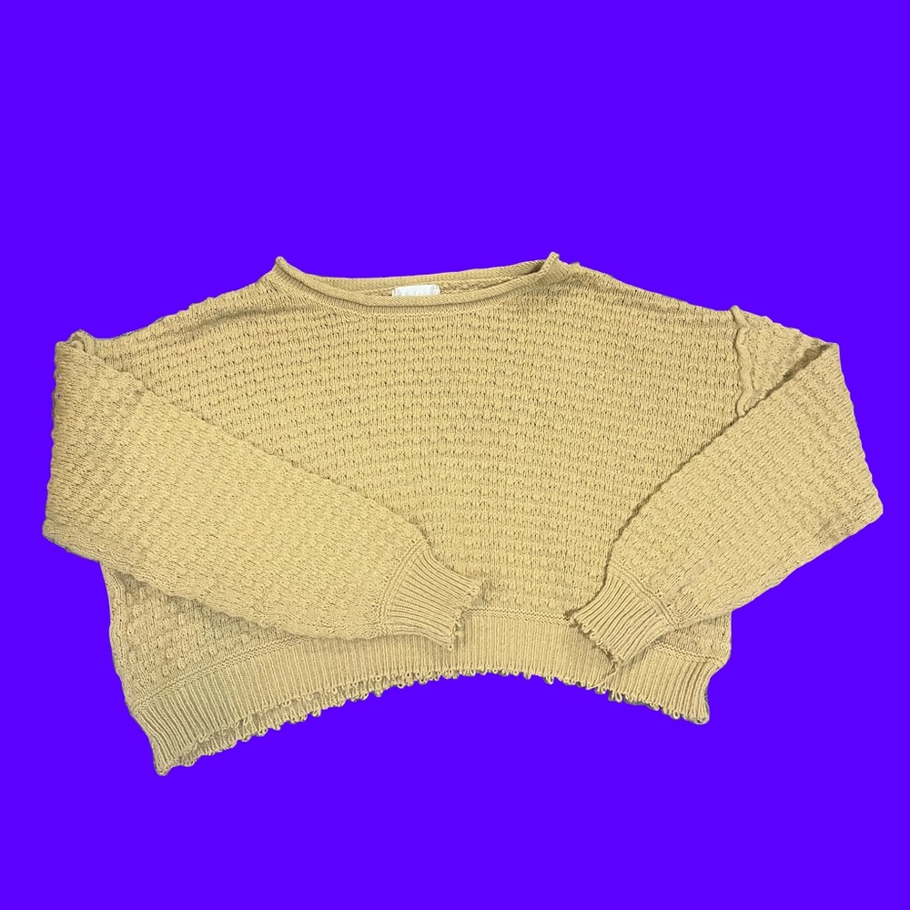 altar’d state yellow sweater